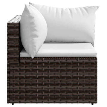 Loungebank Tuin Bruin - Tweedekansje - OP=OP, 2 zitplaatsen, Nieuw, Ophalen of Verzenden, Loungeset