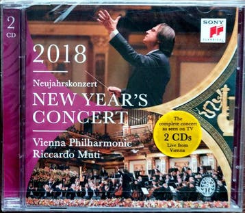 cd - Vienna Philharmonic - Riccardo Muti â 2018 Neujahr., Verzenden, Zo goed als nieuw