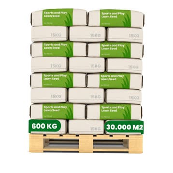 Sport- en speelgazonzaad - Slijtvast (40x = 600 kg voor 3, Verzenden, Gehele jaar, Volle zon
