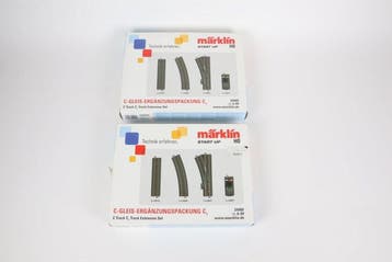 Märklin H0 - 24900 - Modeltreinsporen (2) - C-rails, Nieuw