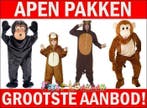 Apenpak | Apen Mascotte verkleedpak | Carnavalskleding Aap, Ophalen of Verzenden, Nieuw, Carnaval, Kleding