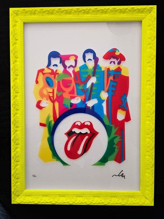 Marco Lodola (1955) - Sgt Pepper’s, Antiek en Kunst, Antiek | Overige Antiek