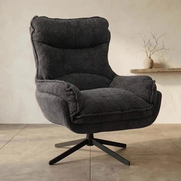Fauteuil Vera | Dark Grey | Starfurn, Huis en Inrichting, Ophalen of Verzenden, Nieuw
