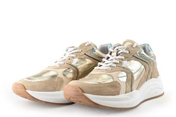 Omoda Sneakers in maat 41 Goud, Kleding | Dames, Overige kleuren, Verzenden, Omoda, Sneakers of Gympen