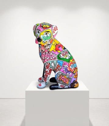 Patrycja Mroczkowska - POP ART DOG 3D Pop Art XL