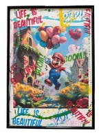 Koen Betjes (1992) - Super Mario Land x POP - hand finished, Antiek en Kunst