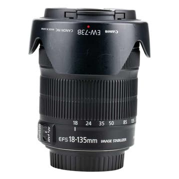 Canon EF-S 18-135mm f/3.5-5.6 IS STM met garantie, Ophalen of Verzenden, Gebruikt