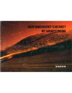 2000 VOLVO V70 SERVICEBOEKJE DUITS, Auto diversen, Handleidingen en Instructieboekjes