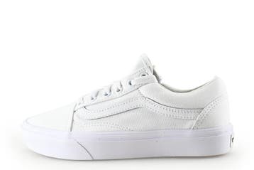 Vans Sneakers Meisjes in maat 35 Wit, Jongen of Meisje, Schoenen, Zo goed als nieuw, Vans