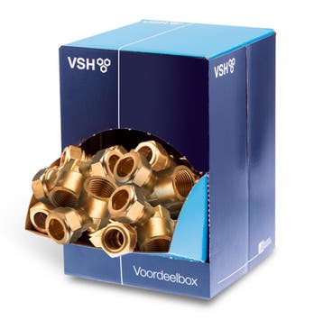 VSH T-stuk 15x1/2bi x 15mm (0889427) Voordeelbox 20 stuks, Nieuw