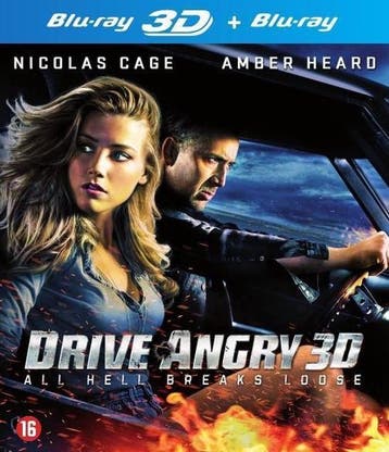 Drive Angry (3D Blu-ray), Cd's en Dvd's, Blu-ray, Verzenden, Nieuw in verpakking, Actie