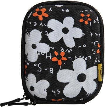 Bilora Shell Bag IV Compact Camera Case - Bloemen/Zwart (Nie, Verzenden, Nieuw