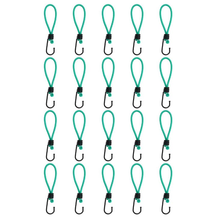vidaXL Spanelastieken met haken 20 st 15 cm, Auto diversen, Auto-accessoires, Nieuw, Verzenden