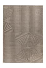 Japandi Vloerkleed | Viva | Bogen | Zilver | 200x290 cm, Verzenden, Nieuw