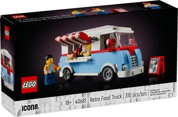 LEGO Retro Food Truck - 40681 (Nieuw), Kinderen en Baby's, Verzenden, Nieuw
