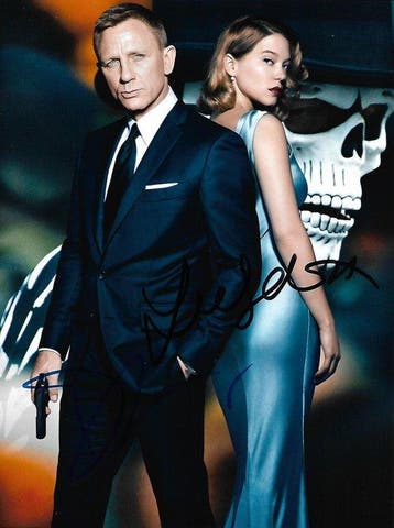James Bond 007 - Autographed Photo Spectre James Bond 007, Nieuw