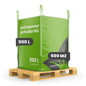 Bodemverbeteraar - Activator Mix (Bigbag 500 Liter - voor, Verzenden, Mest