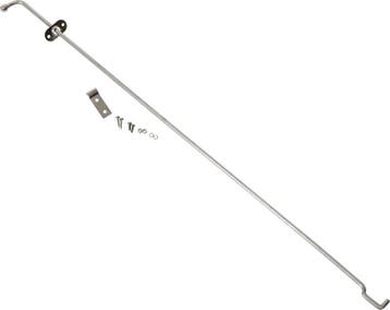 Kentrol 72-86 Jeep CJ Hood Prop Rod - Polished Silver, Ophalen of Verzenden, Nieuw