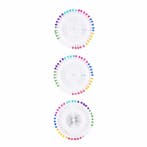 Benson Kopspelden set - 120 stuks - kunststof kop - effen..., Ophalen of Verzenden, Nieuw