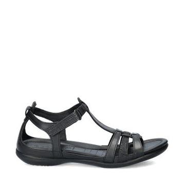 Ecco Flash sandalen voor dames in het Zwart, Ecco, Verzenden, Zwart, Nieuw