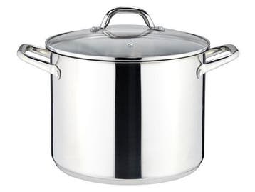 Veiling - Linnuo Pan 10 liter met glazen deksel, Nieuw