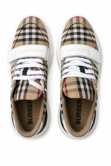 Burberry - Vintage Check sneakers - Sneakers - Maat: EU 43, Kleding | Heren, Schoenen