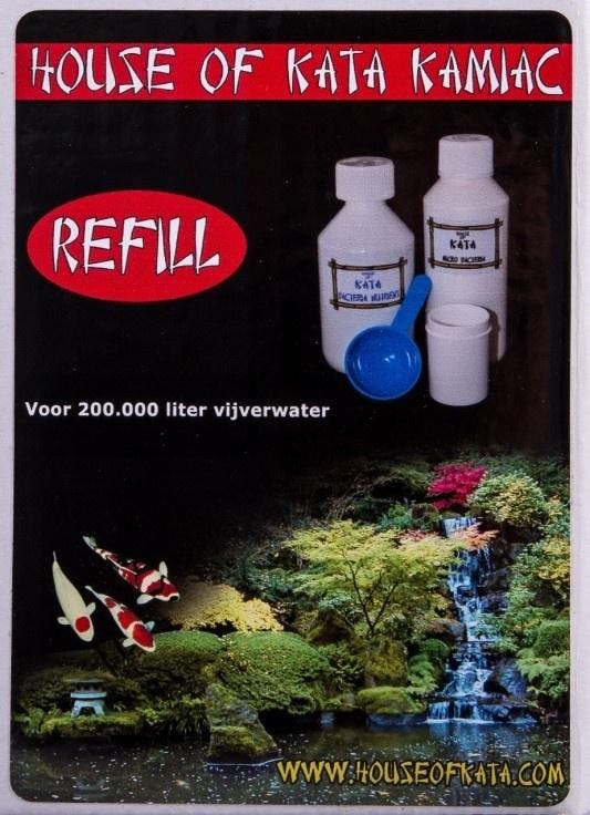House of Kata Kamiac refill tbv 200.000 liter (Bacteriën), Tuin en Terras, Vijvers, Nieuw, Verzenden