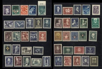 Oostenrijk 1948/1952 - Oostenrijk: kleine hoogwaardige, Gestempeld