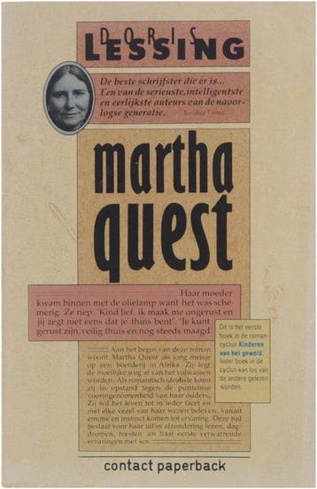 Martha quest - Lessing, Boeken, Verzenden, Gelezen