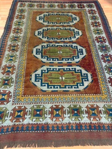 Kazak - Vloerkleed - 200 cm - 138 cm, Nieuw