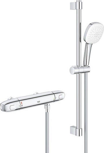 - Grohe 1000 doucheset + thermo kraan 12cm, Ophalen of Verzenden, Nieuw
