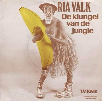 vinyl single 7 inch - Ria Valk - De Klungel Van De Jungle, Verzenden, Zo goed als nieuw, 7 inch, Pop