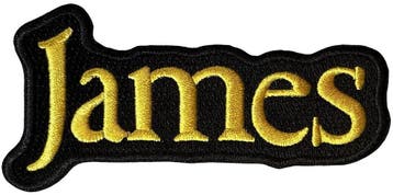 James - Logo - patch officiële merchandise, Ophalen of Verzenden, Nieuw, Kleding