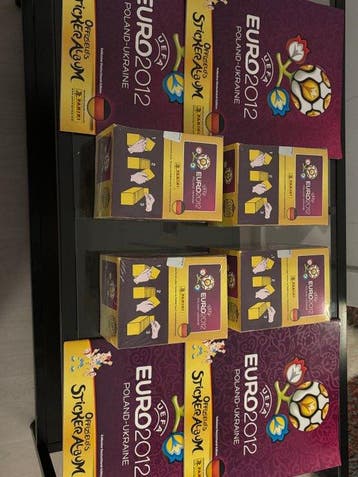 Panini - 4 Box - Adrenalyn XL - 4x panini uefa euro 2012, Verzamelen, Nieuw