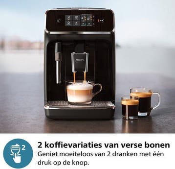 Philips 2200 Series - Volautomatische Espressomachine - 2, Ophalen of Verzenden, Zo goed als nieuw