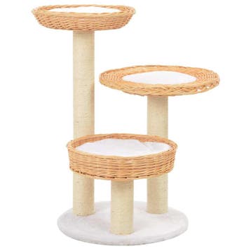 vidaXL Kattenkrabpaal met sisal krabpaal natuurlijk, Verzenden, Nieuw