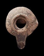 Oud-Grieks Terracotta Griekse olielamp - 3e/2e eeuw v.Chr.