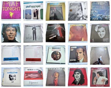 Edith Piaf, Jacques Brel, Charles Aznavour, Serge Lama -, Cd's en Dvd's, Nieuw in verpakking