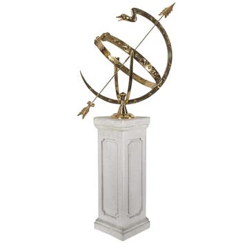 Zonnewijzer Saturnus Z3 & sokkel S107 Decoratie, Verzenden, Nieuw