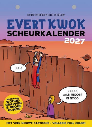 Evert Kwok Scheurkalender 2027 | Nieuw, Ophalen of Verzenden, Nieuw, Tjarko Evenboer; Eelke Blouw