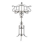 Tafel - Smeedijzer - Uitklapbare speeltafel - hoogte: 140 cm