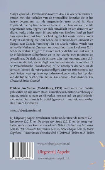 Mary Copeland / Victoriaanse detective / 4 9789464247657, Boeken, Detectives, Verzenden, Zo goed als nieuw, Robbert Jan Swiers