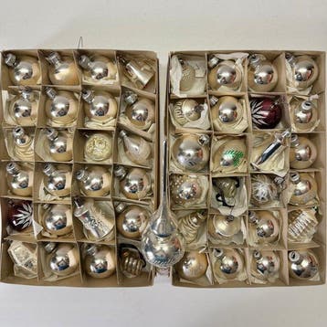 Kerstdecoratie (49) - Glas, Metaal, Nieuw