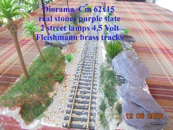 Filippo Nicolini - Diorama - Italië, Hobby en Vrije tijd, Modeltreinen | H0, Nieuw