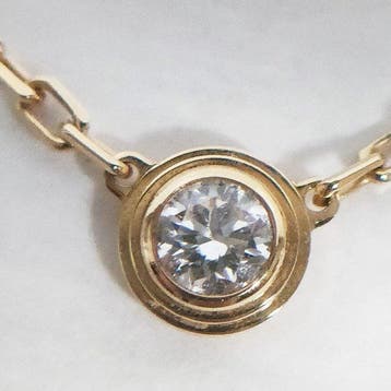 Cartier - Ketting met hanger - 18 karaat Geel goud - van