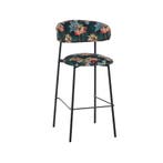 Barkruk Ferry | Printed Flamingo | Fluweel | Hoog LABEL51, Verzenden, Nieuw in verpakking