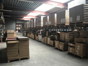 Grote partij tapijttegels nodig? Direct uit voorraad, Huis en Inrichting, Nieuw, 75 m² of meer, Blauw, Tapijttegels