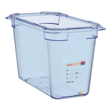 Voedseldoos blauw | 1/3 GN | 325x176x200(h)mm Araven, Verzenden, Nieuw in verpakking