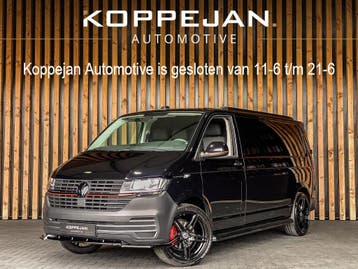 Volkswagen Transporter 2.0 TDI Bestelwagen L2H1, Stof, Gebruikt, Volkswagen, Zwart