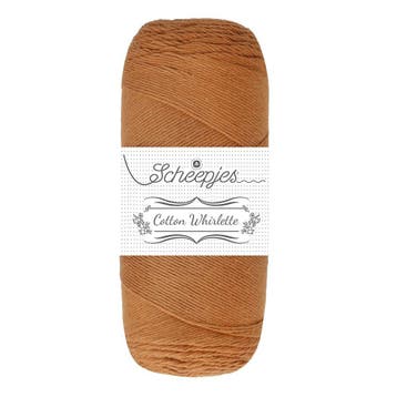Scheepjes Cotton Whirlette - 824 Almond - Biologisch Katoe, Hobby en Vrije tijd, Ophalen of Verzenden, Nieuw